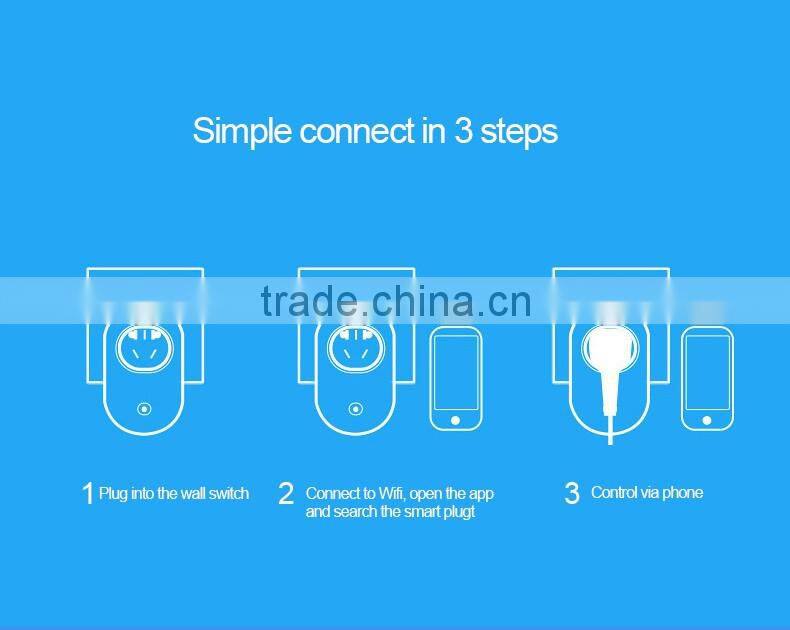 Wi-Fi Home/Offices Automation Smart Wireless Power Socket Remote Control wifi Plug