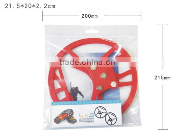 Sport's Equipment silicone rubber ice crampons for snowshoes with low price