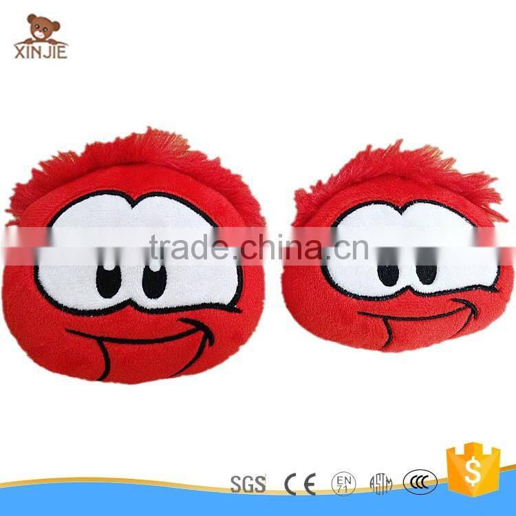 customize plush emoji toy hot sale interesting face emoticon plush toy