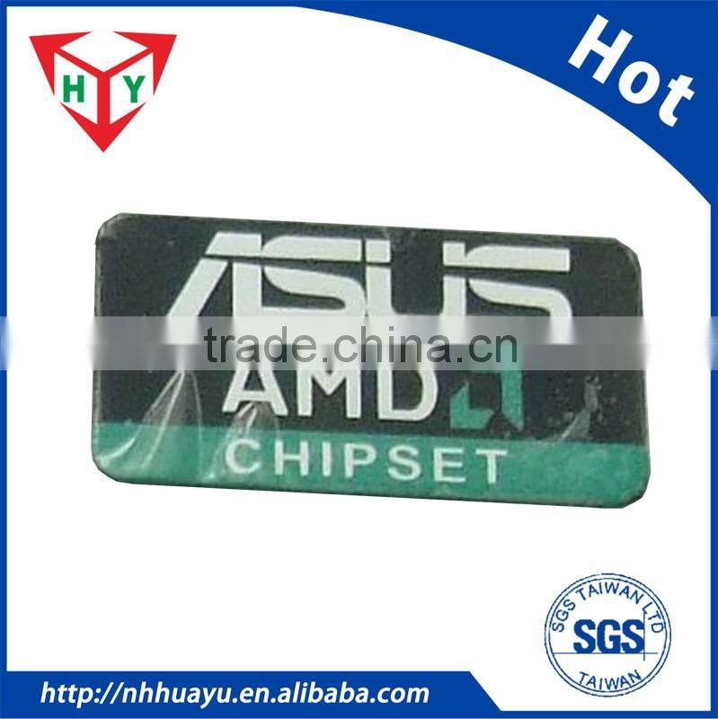 custom print metal trademark