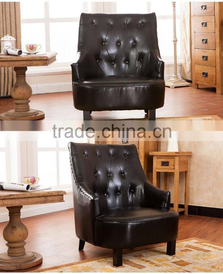 Luxry Retro PU leather coffee sofa Y199