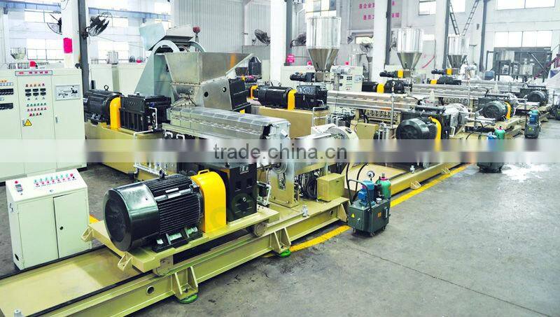 Two-Stage Die Face Cutting Plastic Granule Making Machine
