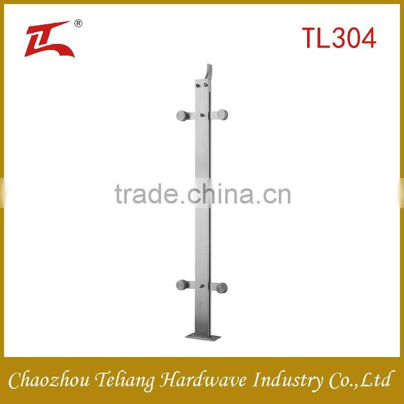 balcony stainless steel railing 2015 best design Aluminum column used t posts for sale