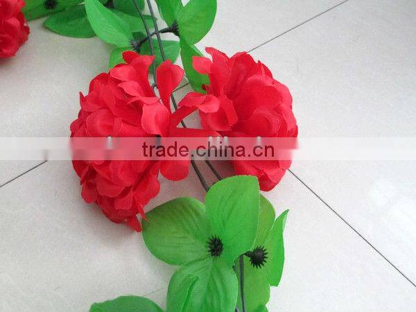 200cm 10 heads Artificial Caination Flower Vine for decoration