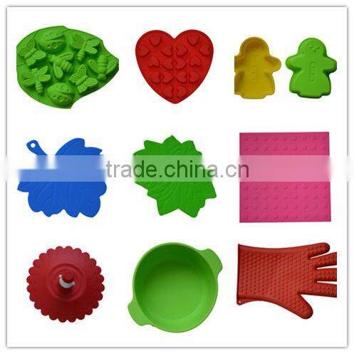 100% FDA food grade silicone cake mould cookie cup