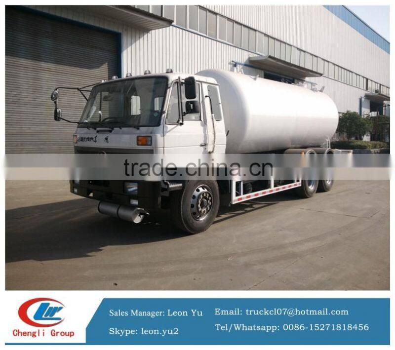 24CBM LPG distribution truck with tank for sale, LPG Gas Truck