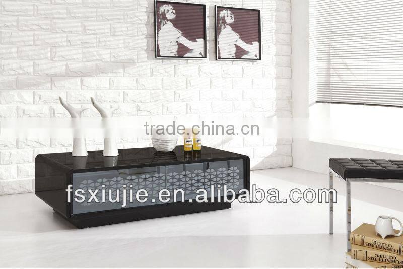 L853 Modern Tempered Glass Top Metal simple Dining Table