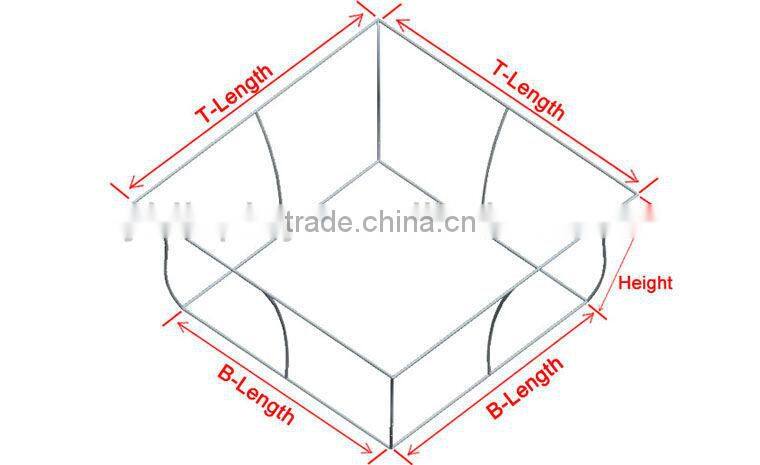 14ft Tapered square Ceiling Banner frames