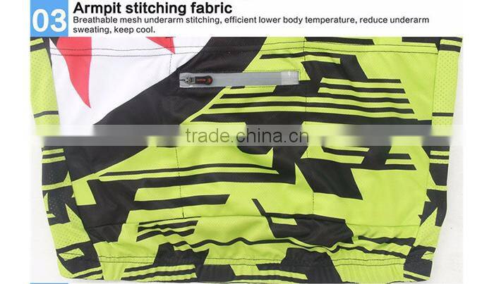 Fashionable Bib Short Cycling Jersey With OEM Service