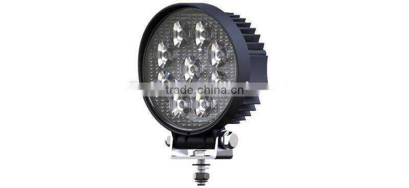 ISO9001 certificated factory direct offer IP68 27W Trailer led driving light