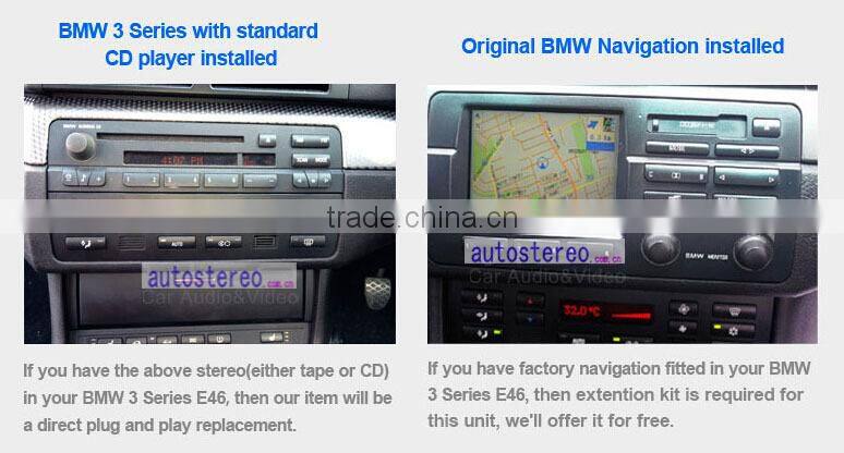 7 inch WinCE 6.0 Car DVD GPS Satnav Stereo for 3 Series E46 M3 Car Headunit GPS Navigation Autoradio