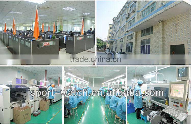 Shenzhen Government Approved High-tech Factory Various Colors Exercise Watch Sports Wristband 3D Rechargeable Sports Watch W284