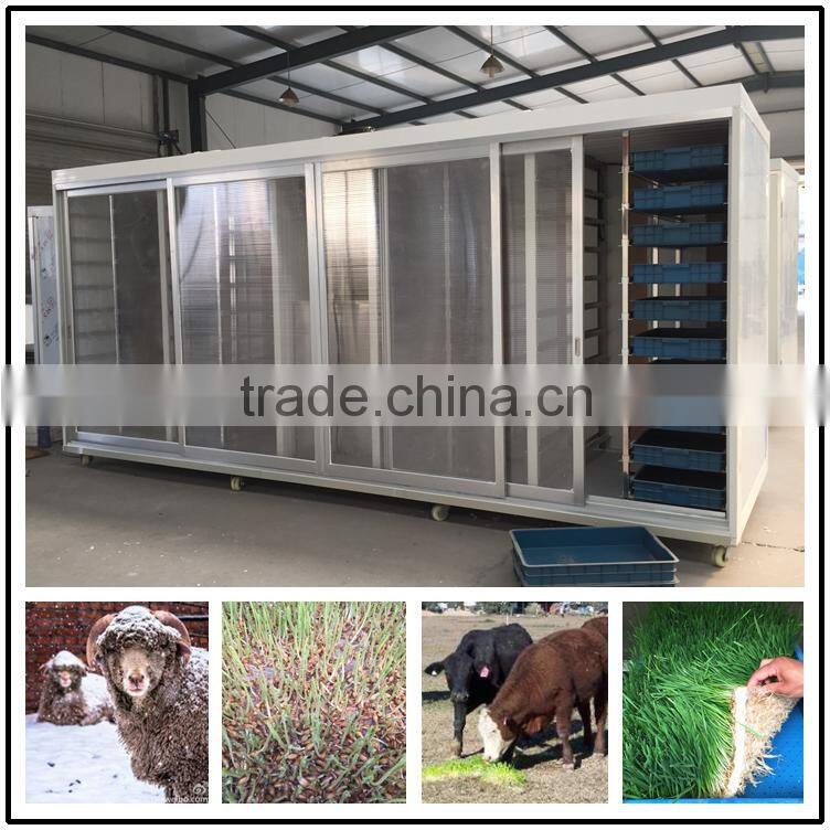 Hydroponics Animal Fodder Machine animal fodder making machine , bean sprout machine , barley sprout machine