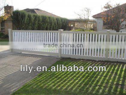 popular style pvc picket fencing