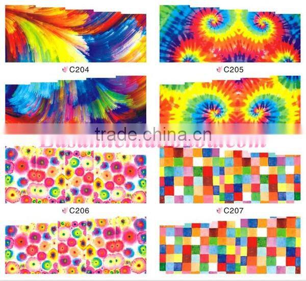 water transfer printing nail sticker , sticker for manicure