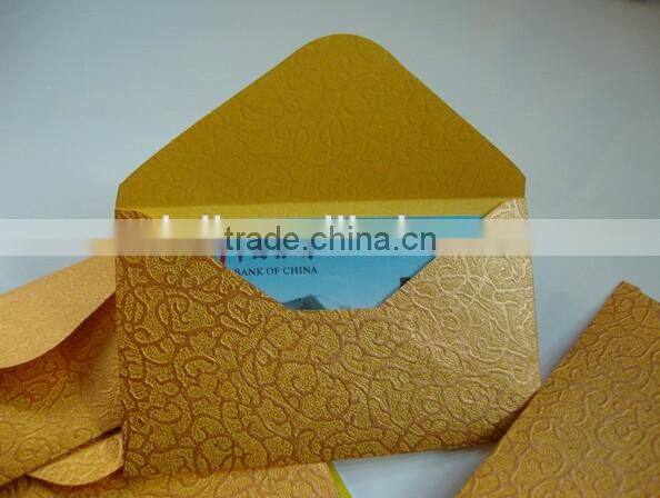 Wholesale china price mini gift envelope for gift card thank you card