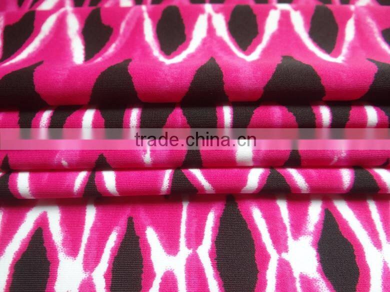 all over abstract pattern print blend stock fabric