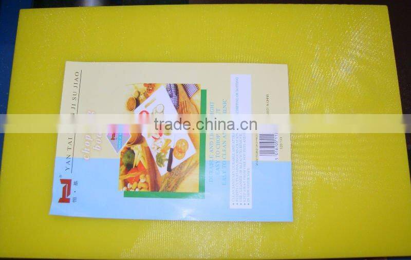 smooth surface cutting board plastic PE