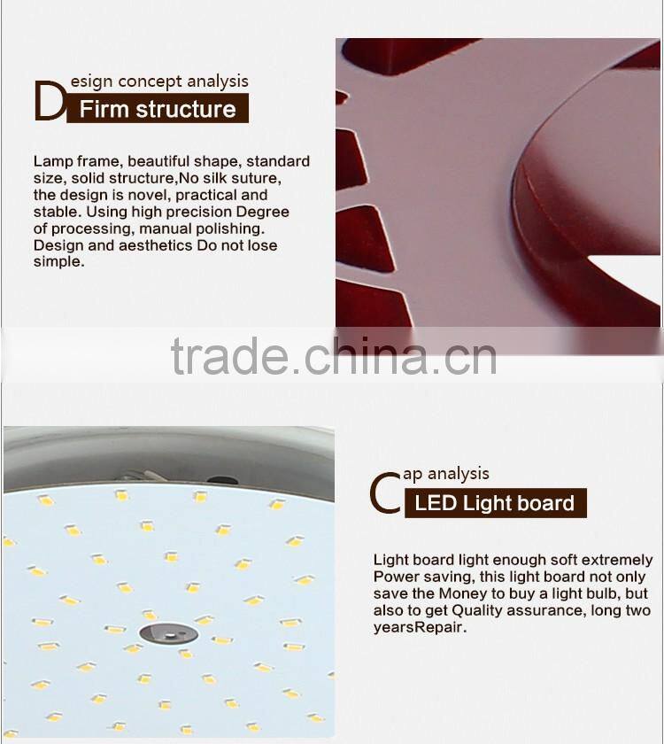 Vintage LED ceramic wood interior decoration led pendant hanging chandelier celling light home light company lights