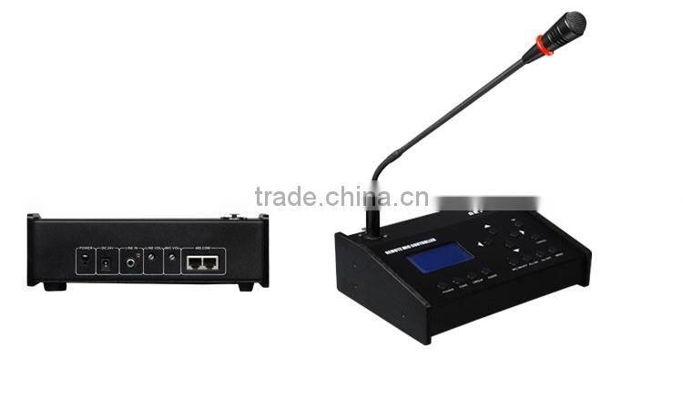 PA System Digital 10 Zones Paging Speaker Selector