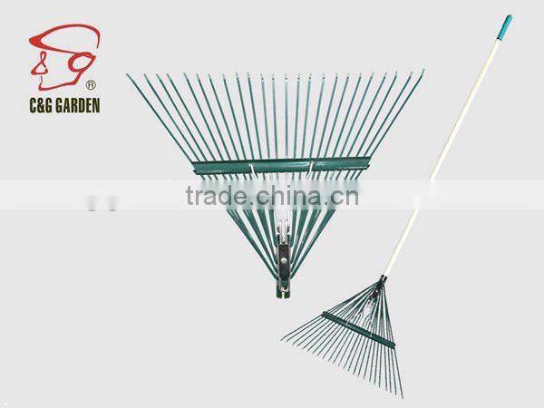 24 tines china lawn leaf rakes RK24-103