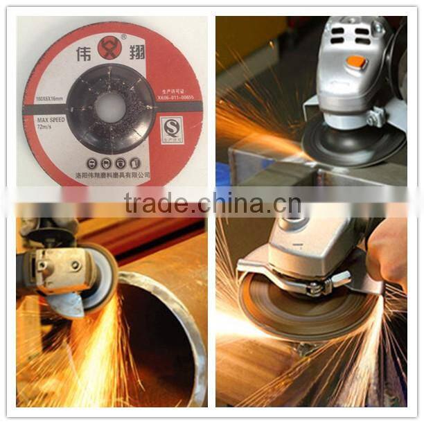 6 inch fiber reinforced resin wheels for grinding metal used 6''*1/4''*7/8''