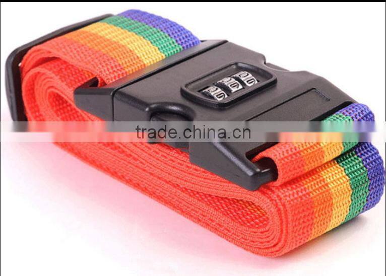 Travel Luggage Belt with digital password Combination Lock