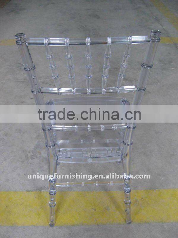 Wholesale China Stacking Clear Acrylic Chivari Chair/Wedding Tiffany Chair