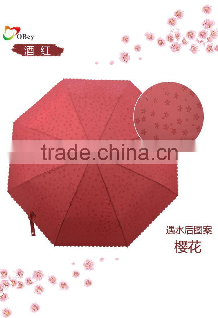 Manual Open Print UV Umbrella