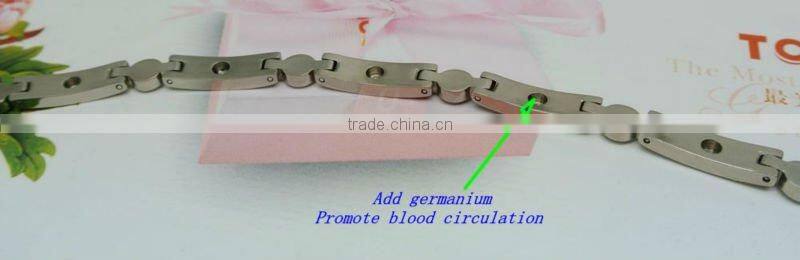 New zircon health pure titanium fashion bracelet