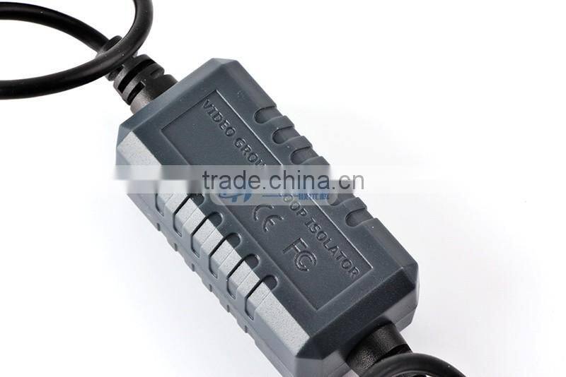 HD Coaxial Ground Loop Isolator HD CVI/AHD/TVI Video Balun BNC Male to Female Anti-jamming