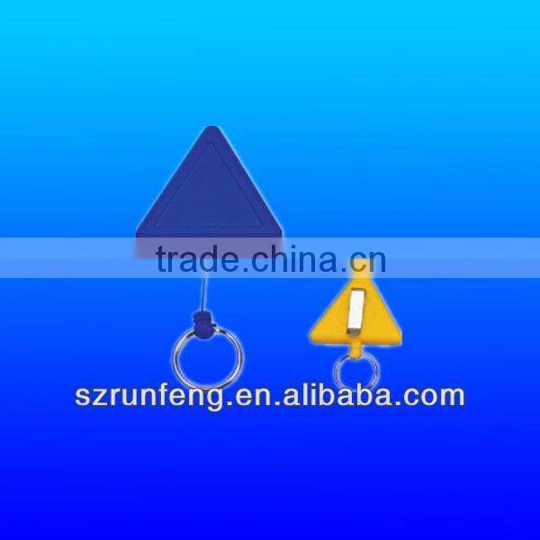 Promotional plastic badge holder