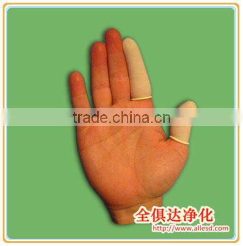 ESD Yellow Powder Free Rolled Type Finger Cot
