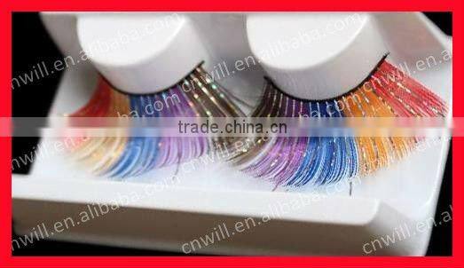2013 Most Professional False Eyelashes Manufacturer Crazy False Eyelash Black