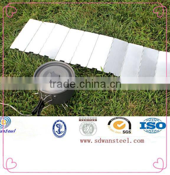 galvanized wind deflector screen