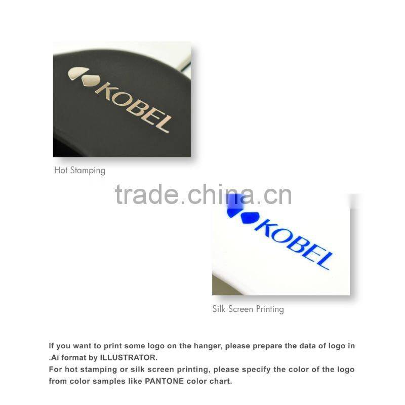 Crystalline Candy Pink Plastic Hanger for Bathroom Accessory