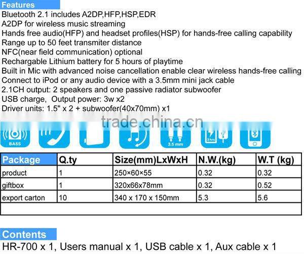 Butterfly shape portable speaker twisted bluetooth speaker