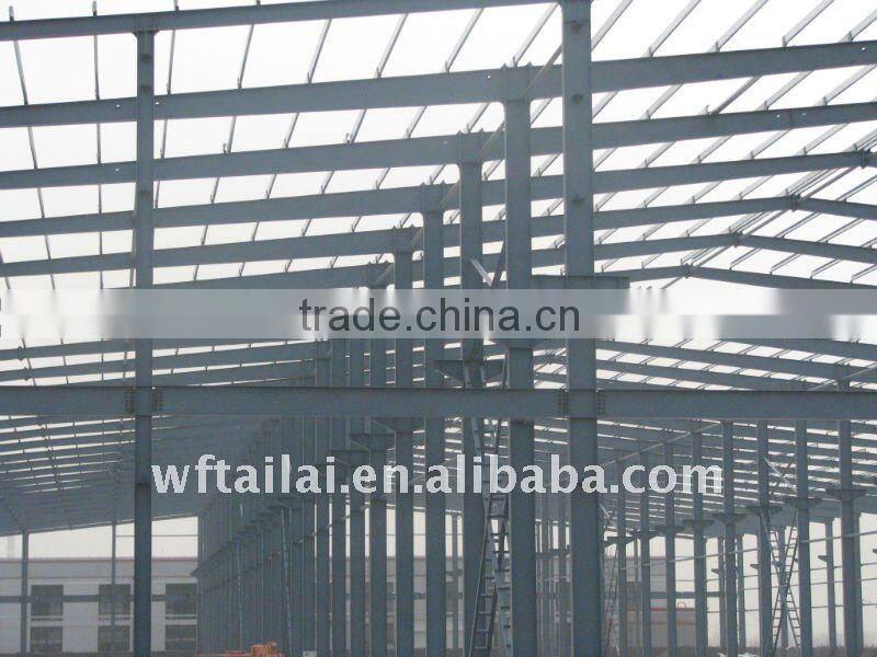 China low cost prefabricated steel structure building