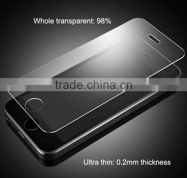Tempered glass screen protector for iphone 5s