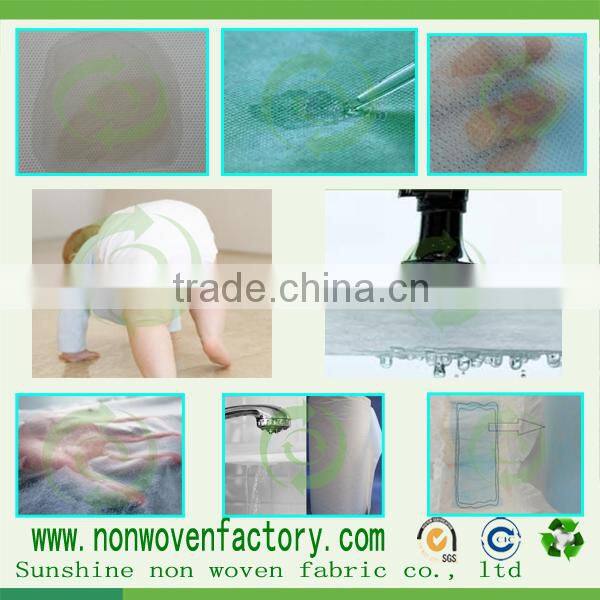 Sunshine printed nonwoven fabric pp spunbond nonwoven raw material in china