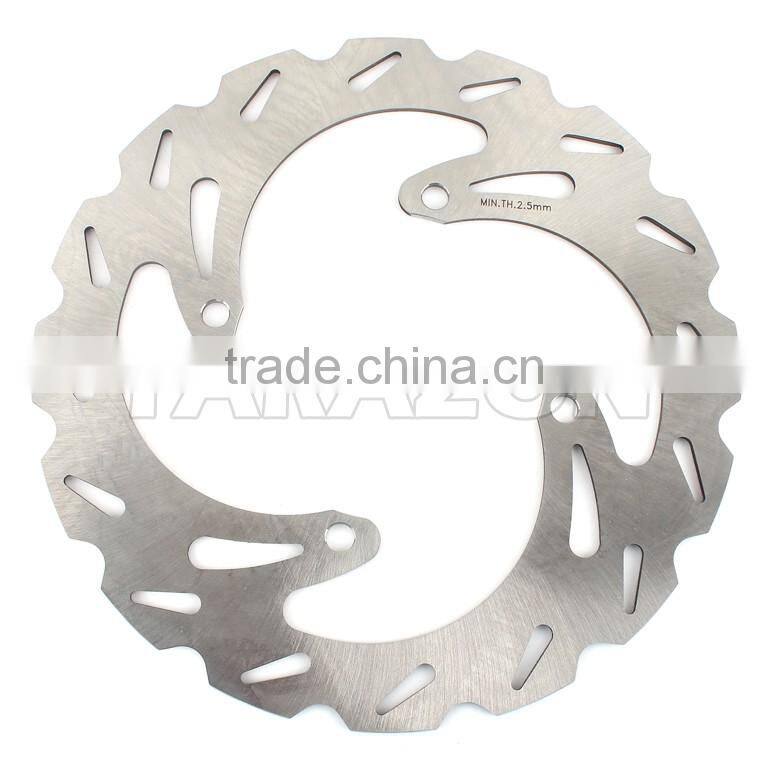 Dirt Bike Stainless Steel Solid Brake Disc For Kawasaki KX 125 250