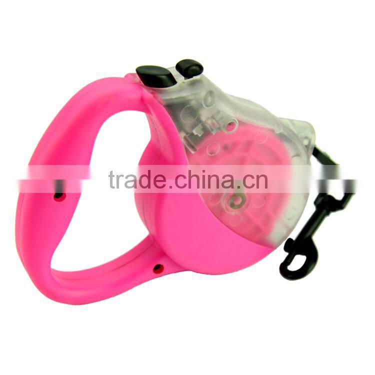 Fashion Dog Retractable Leash with 4.6m Tape