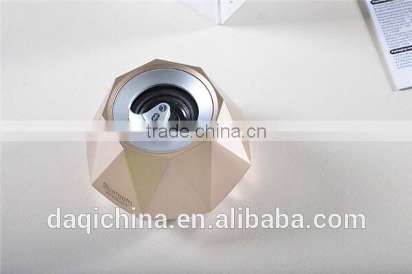 Diamond shape mini speaker Portable Wireless bluetooth music audio MP3 player