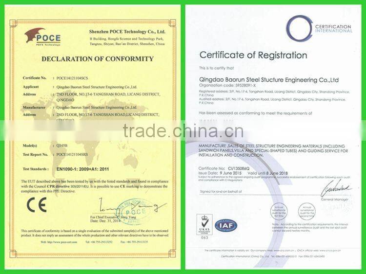 Cheap Prefabricated metal airplane hangar