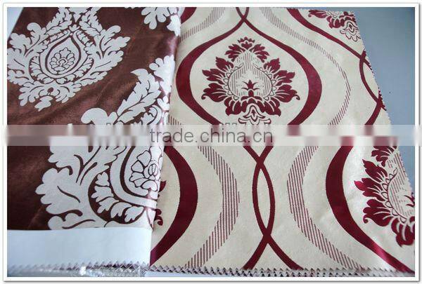 2013 Highgrade New Sitting Room Contracted Jacquard Blackout Curtain Fabric