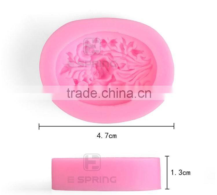 Silicone Rose Cake Mold Flower Handmade Soap Mould