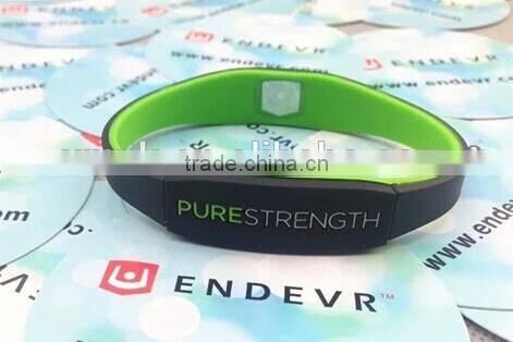 fashion pure strength rubber bracelet silicon