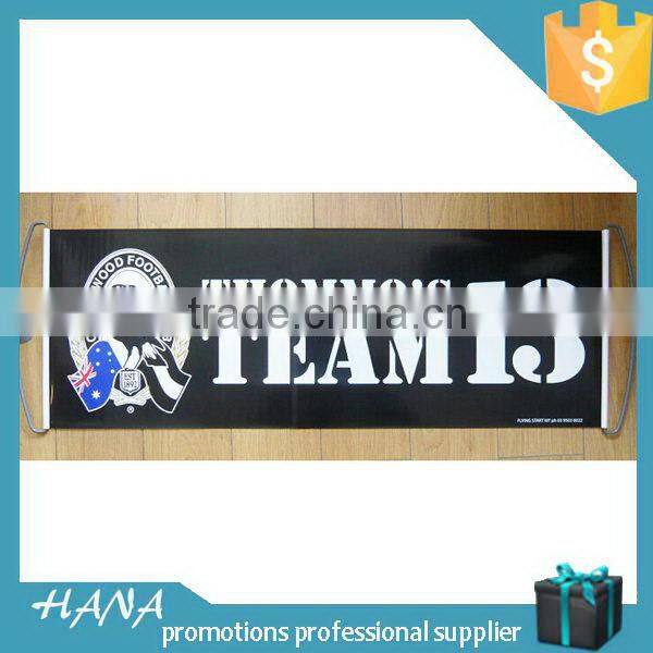 Bottom price hot sell pet hand scroll banner