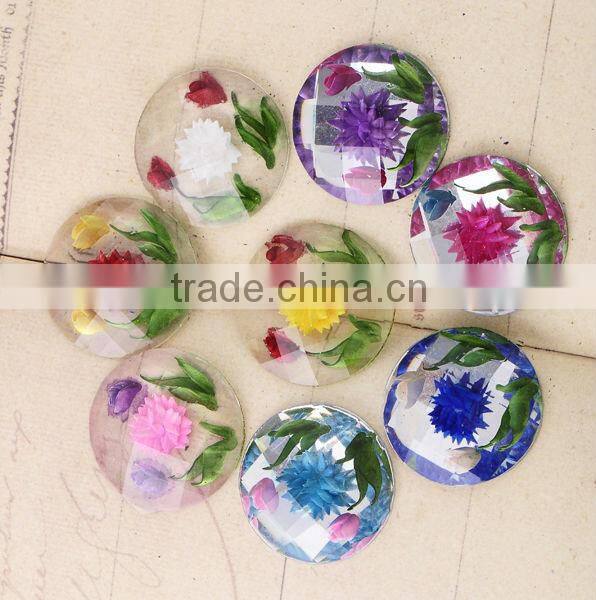 wholesale resin oval cameo embellishments for decoration