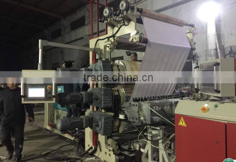 PVC artificial marble sheet making machine